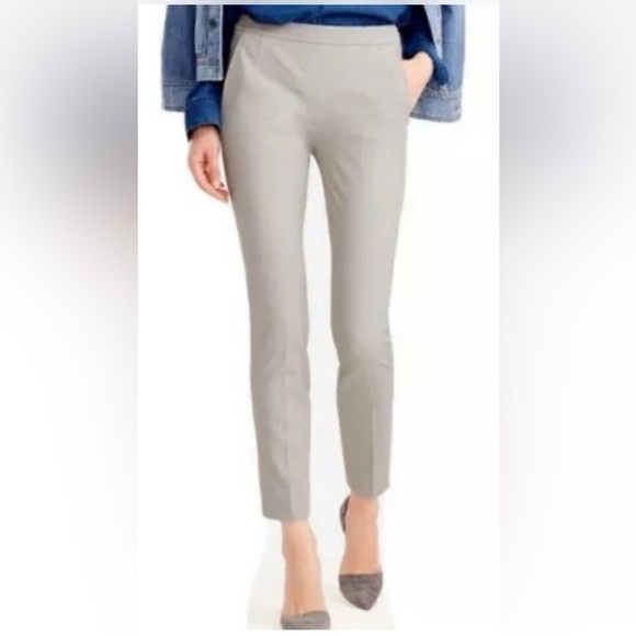 J. Crew Lot of 2 Pairs Martie Ankle Slim Pants Womens Size 2 (1368) - Picture 2 of 10